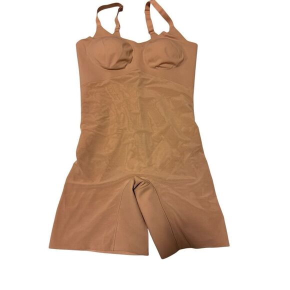 Honeylove size Large mid-thigh bodysuit shapewear - EUC - Picture 2 of 7